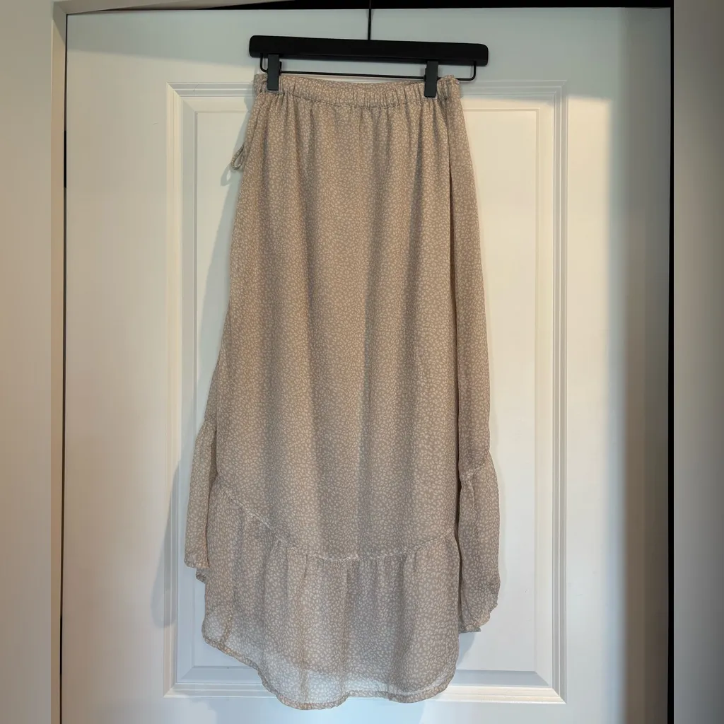 Abercrombie and Fitch High Low Wrap Skirt - Image 4
