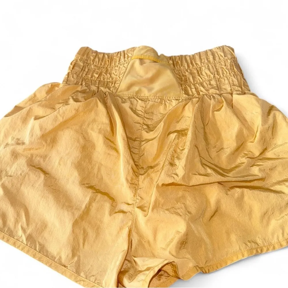 The Way Home Free People Movement Shorts Yellow Size L - Image 2