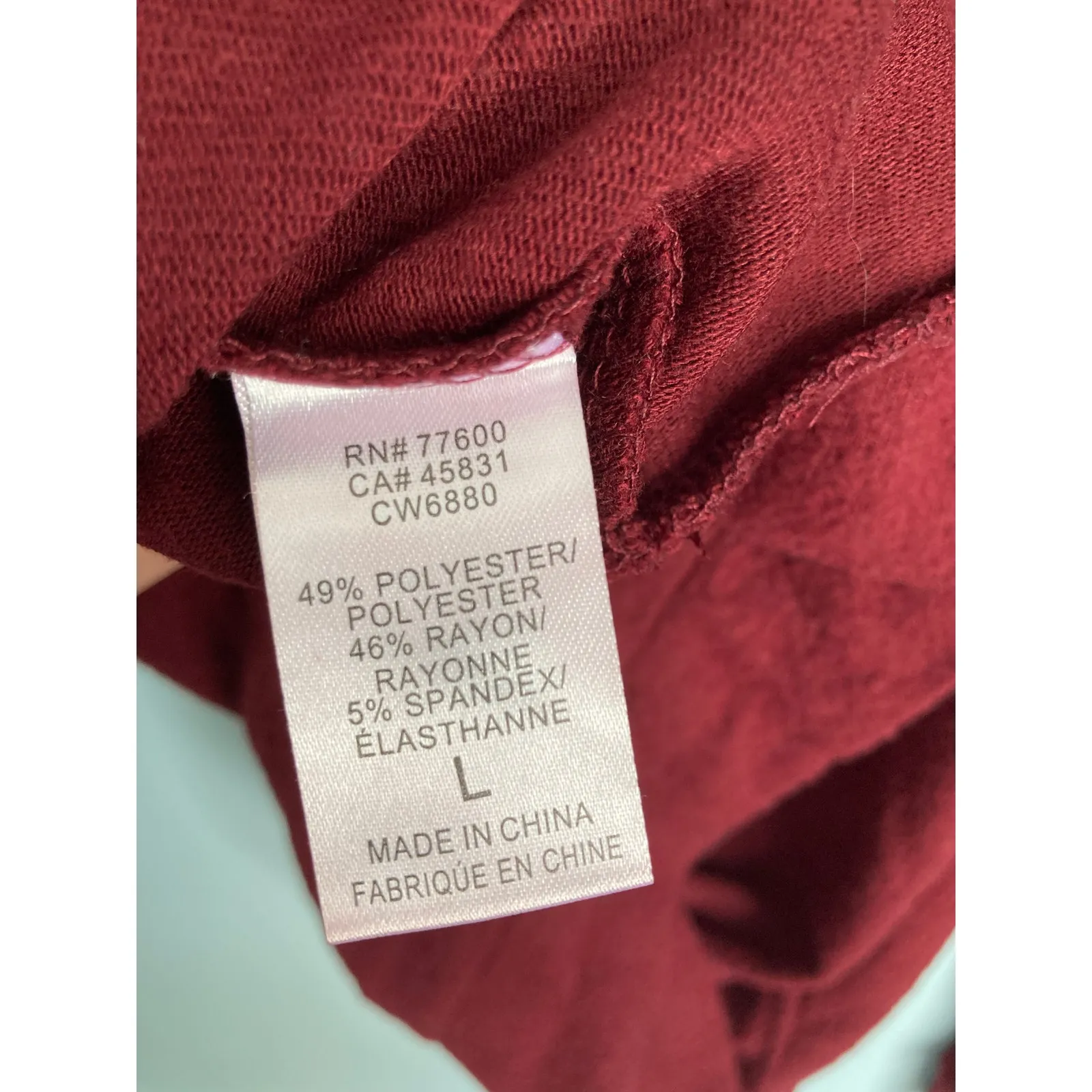 Sweater Large Red Chaser NWT - Image 4