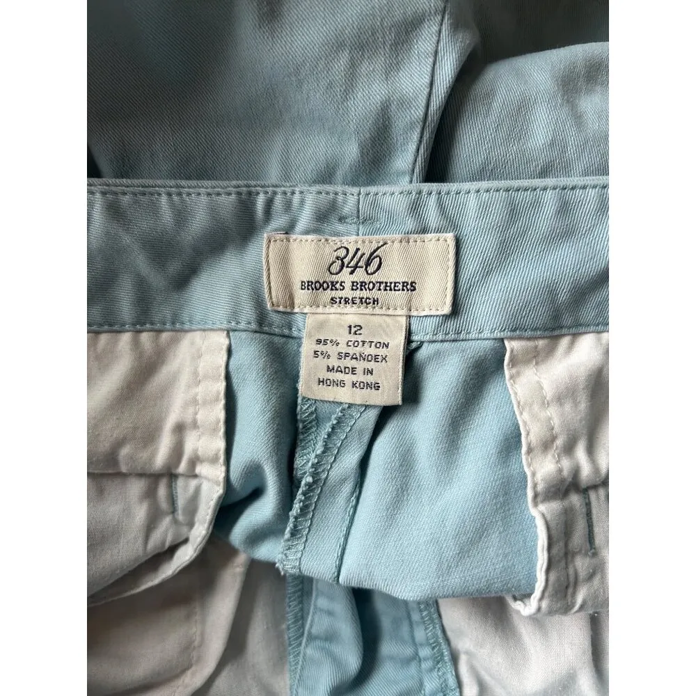 Brooks Brothers Blue Cropped Pants - Image 7