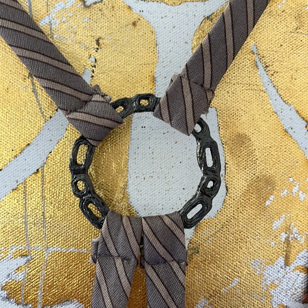 Trina‎ Turk Size 2 Silk Geometric Pink & Red Thin Strap Mini Dress - Image 6