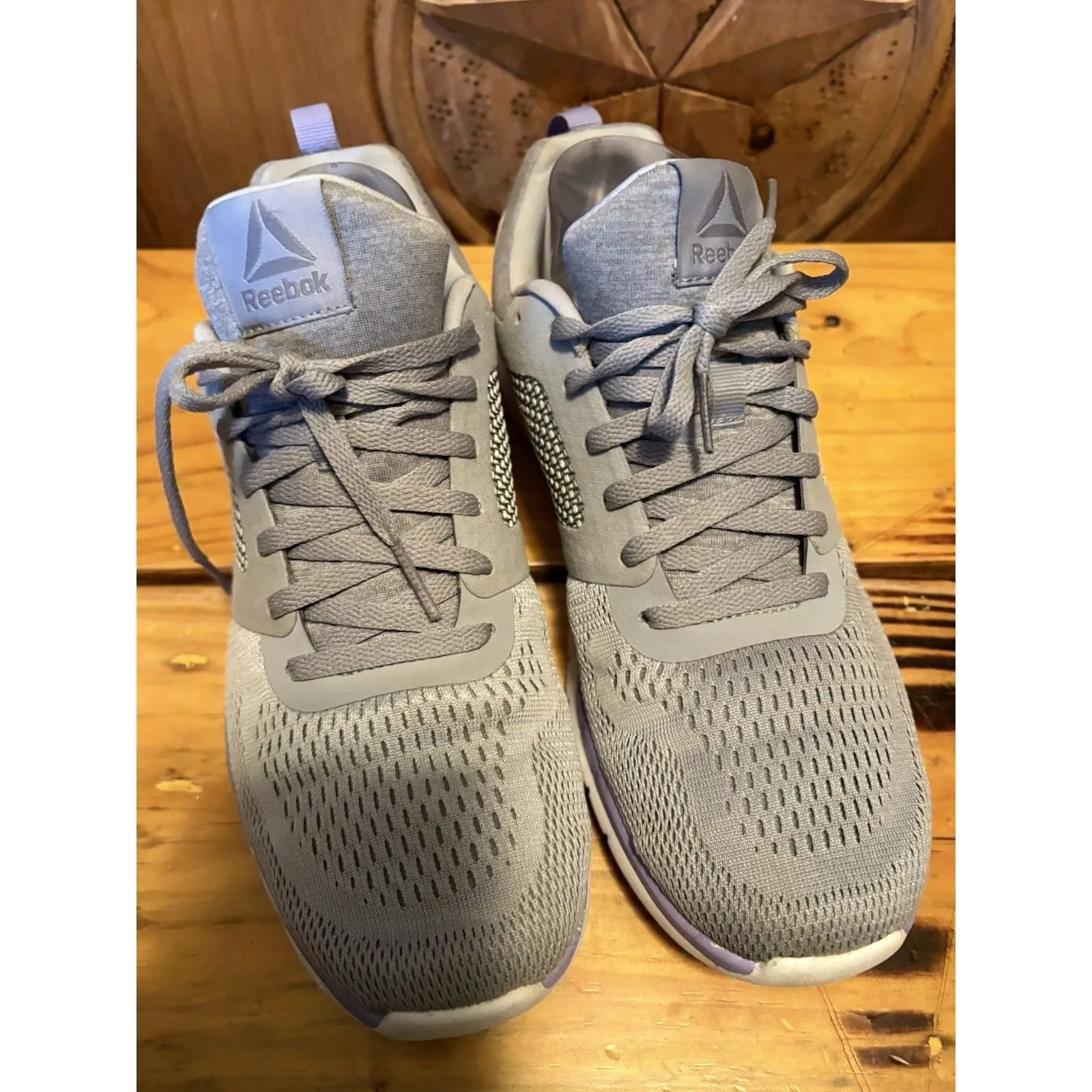 Reebok Women's PT Prime Runner 2.0 Gray Athletic Mesh Running Shoes Size 8 - Image 3