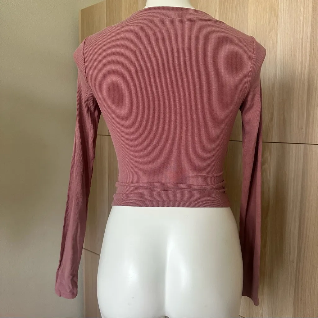 Wild Fable Women's Long Sleeve Ribbed Boatneck Top Size XXS - Image 7