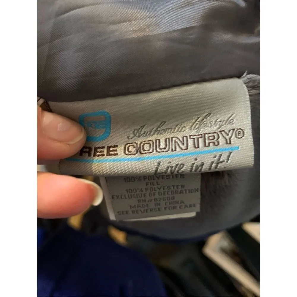 Free country blue jacket size small - Image 5