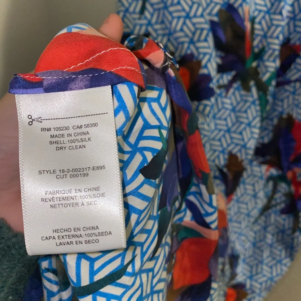 Equipment women’s size XS floral silk midi dress - Image 7