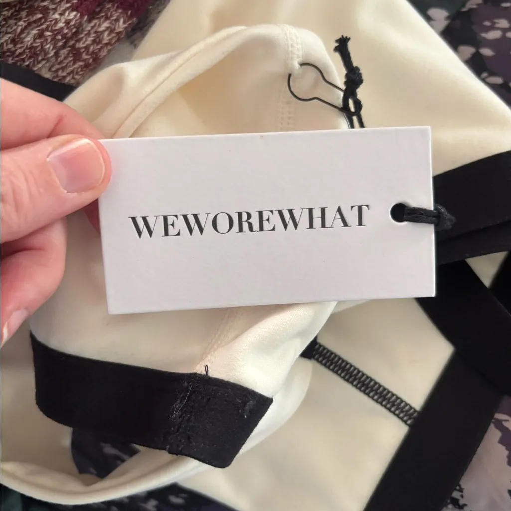 NWT WeWoreWhat Active Boxer Bra sz XL - Image 5