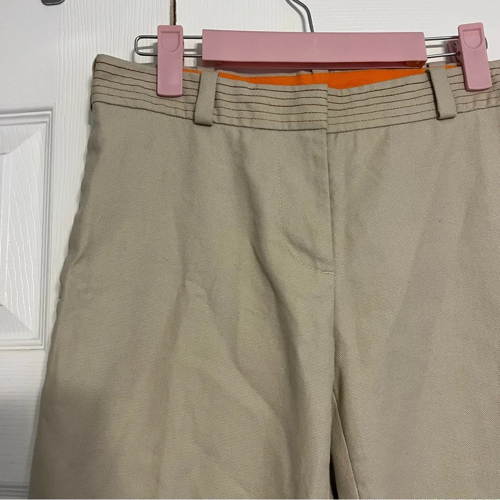 Tory Burch Tan Flare Pants - Image 6