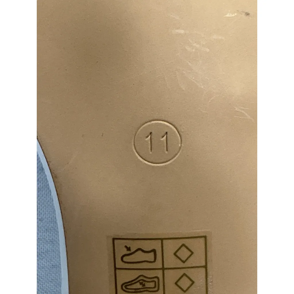 Womans Excellent Condition Lullasong Strappy Stiletto Sandals White 11 Pearls - Image 8