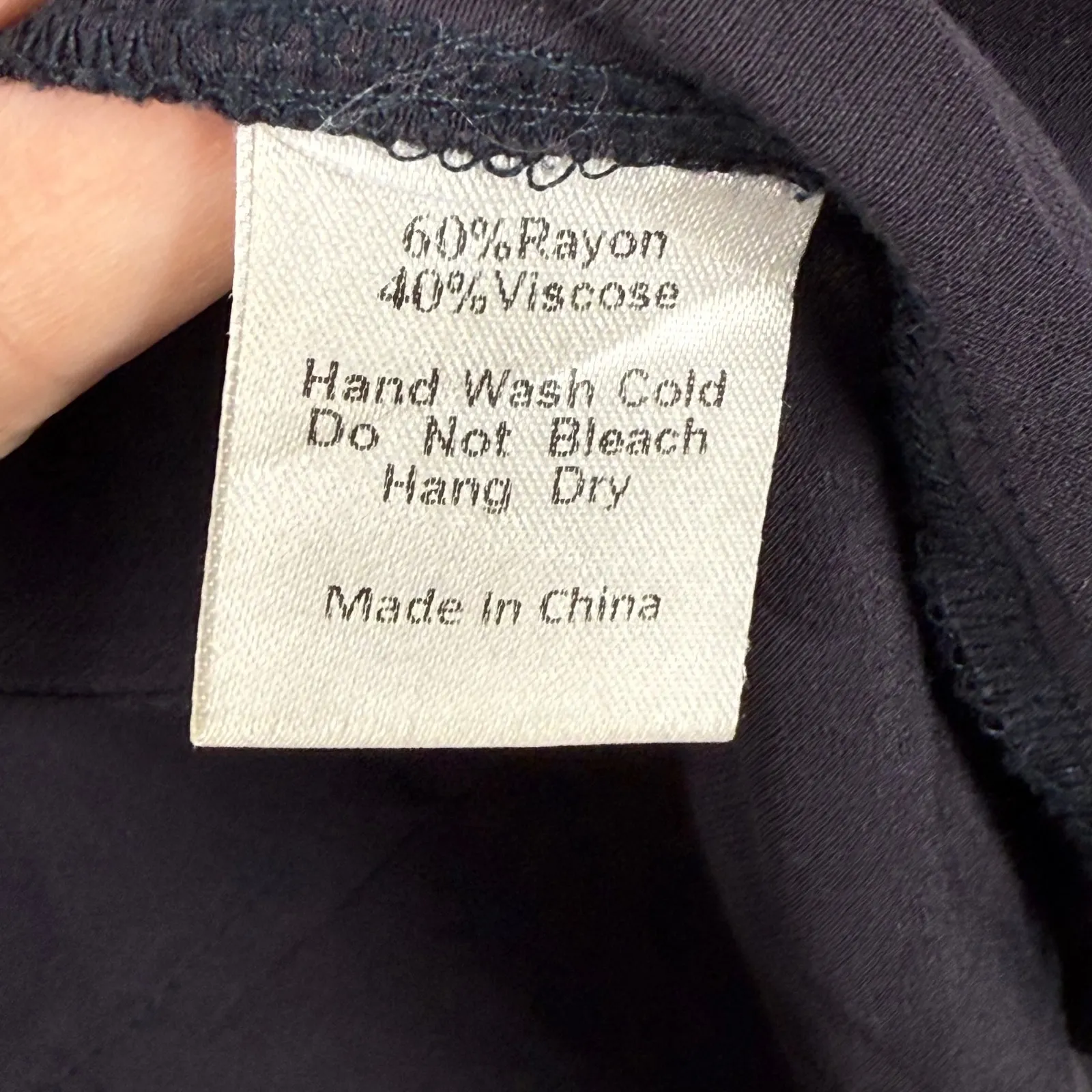 Mod Ref Sleeveless Button‎ Down Top Relaxed Fit Collared Blouse Black S - Image 5