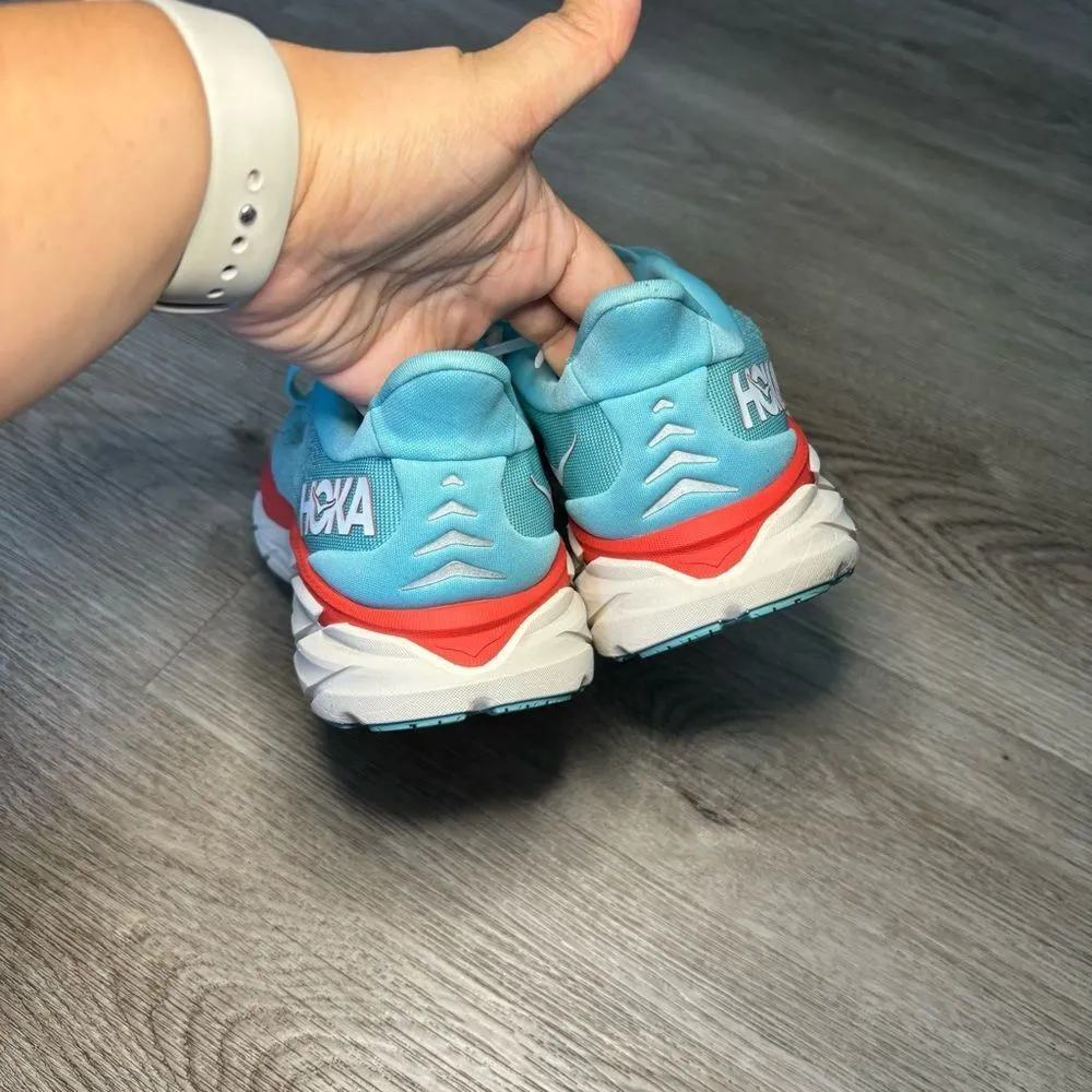 Hoka One One Clifton 8 Women's  Aquarella, Eggshell Blue - Image 6