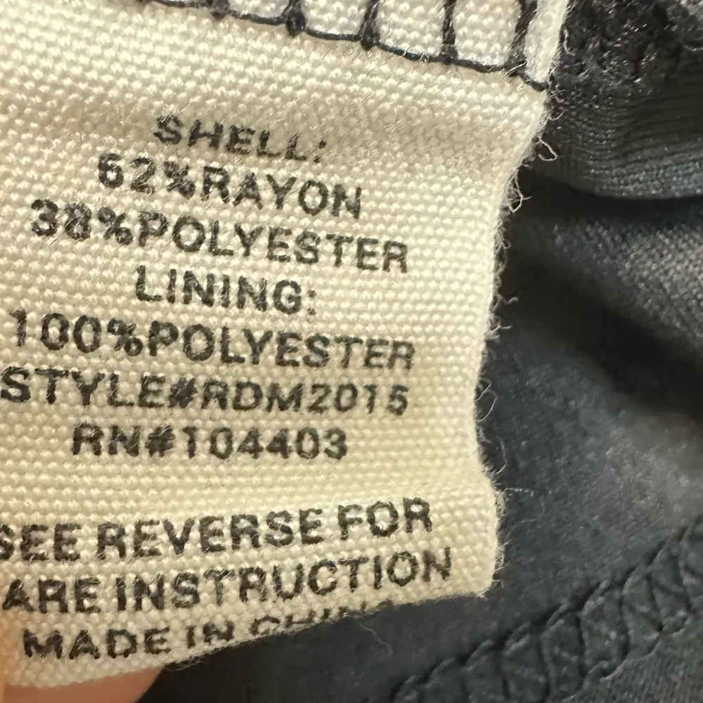 AUGUST SKY Black Embellished Mini Dress with Square Neck and Flutter Sleeves Size L - Image 8