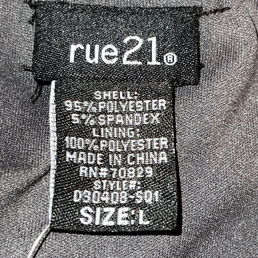 Rue 21 absolutely gorgeous silver sequined ruffle layered party dress! Nwt! - Image 9