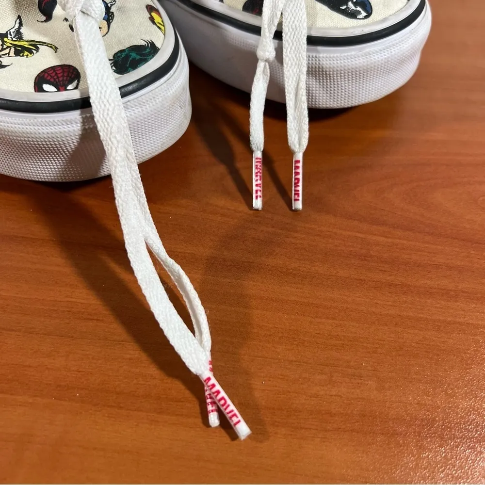 Vans x Authentic Marvel Heads Unisex Shoe Size 9 or 10.5 #416 - Image 5