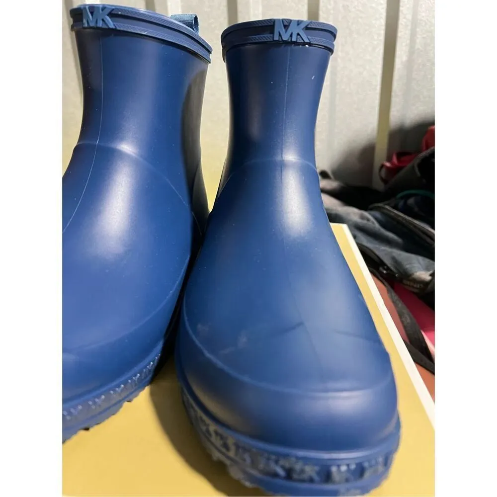 Woman's Boots MICHAEL Michael Kors Mac Rain Bootie blue - Image 13