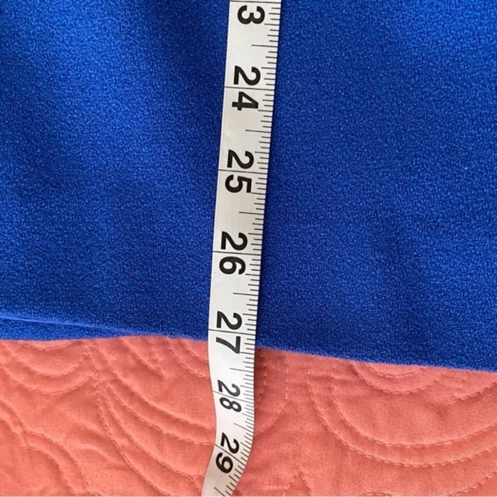 Vinci's Clothiers Cobalt Blue career suit Blazer size 14 skirt size 16 - Image 16