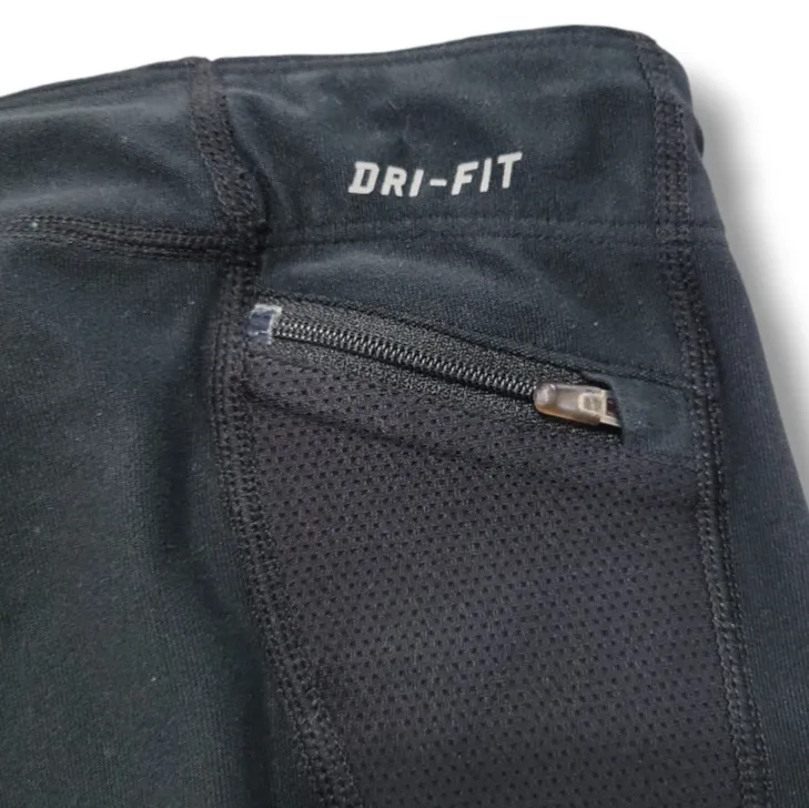 Pants Size XS W25"xL28"  Dri-Fit Running Pants Leggings Athletic Black - Image 7