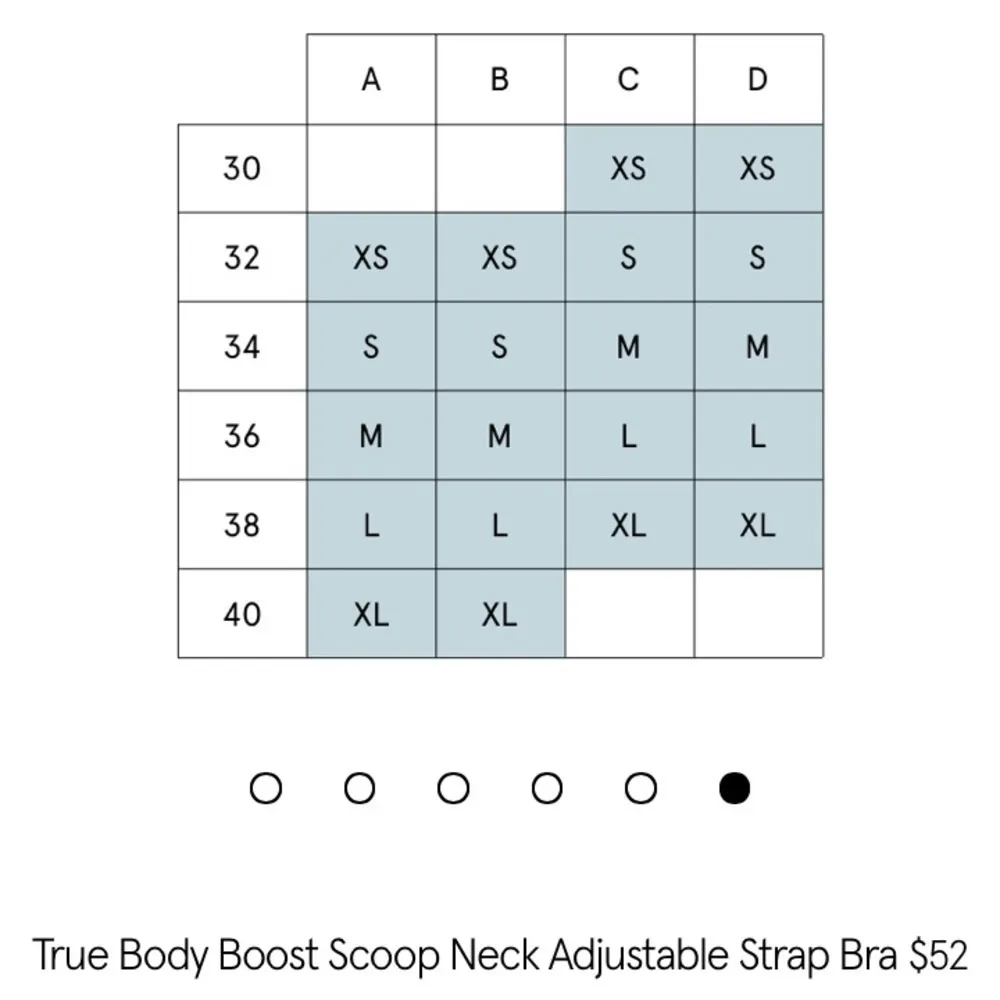 True & Co. True body boost Scoop neck bra adjustable strap wire free gray size M Size M - Image 7