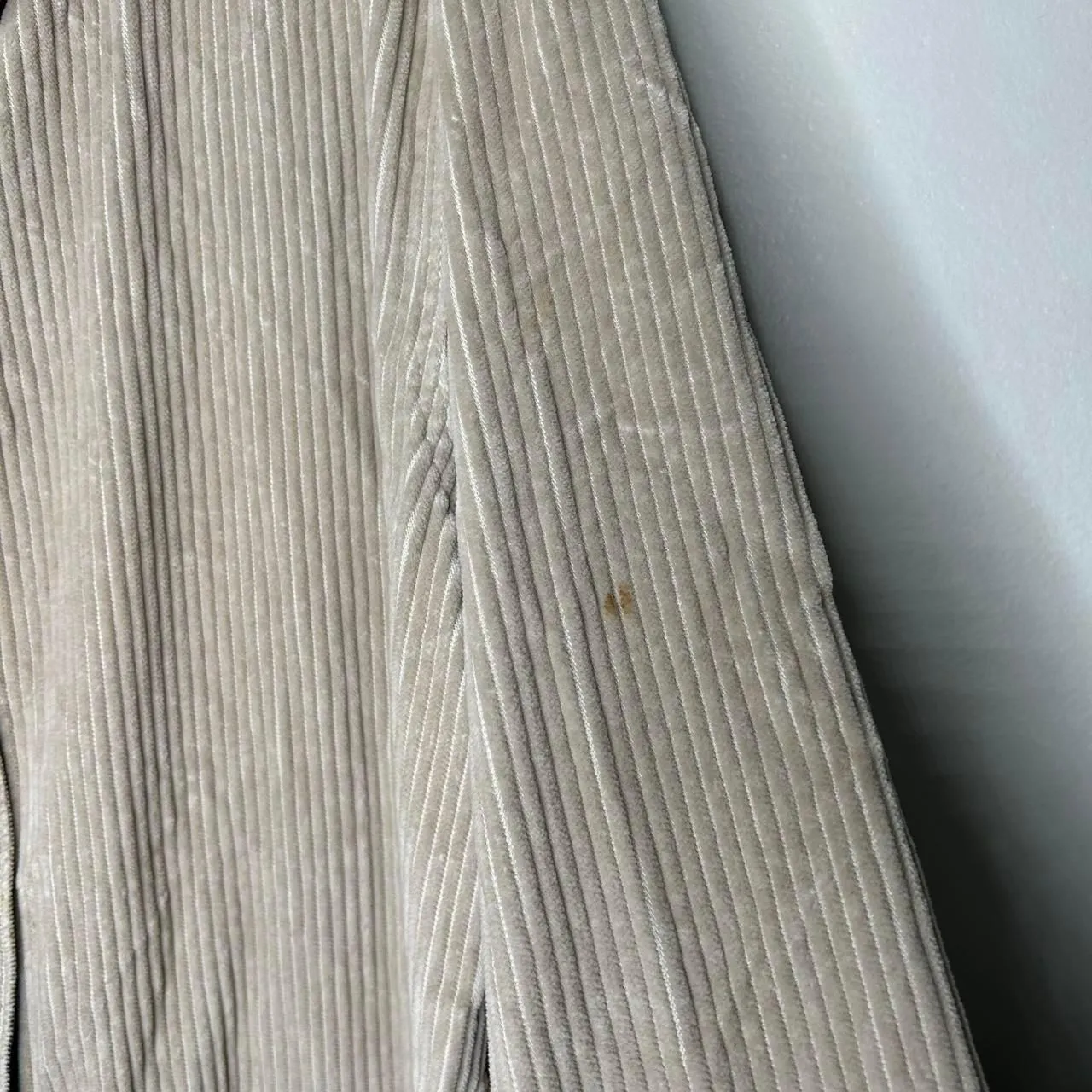 American-vintage Women's Cream and Tan Jacket - Image 5