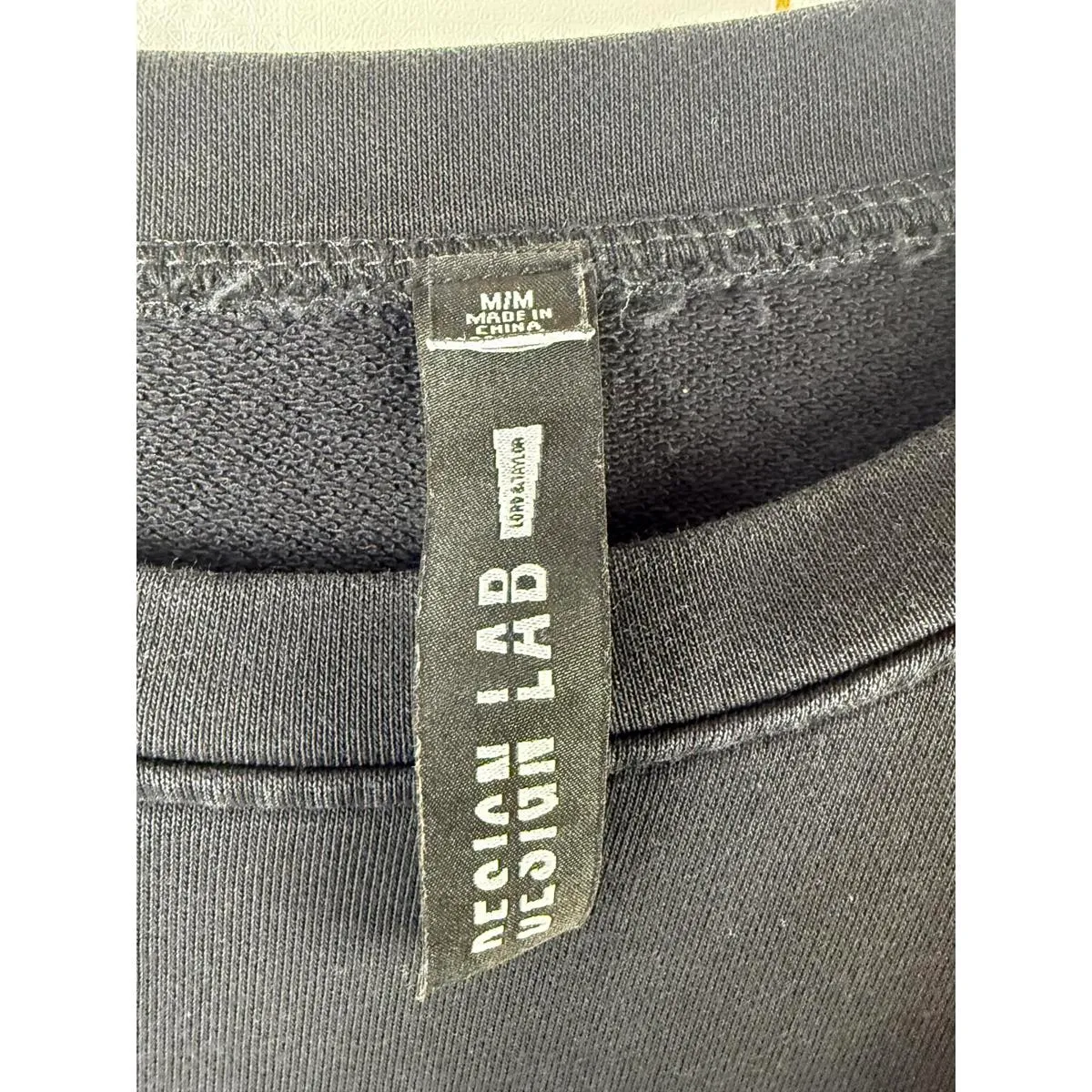 Lord & Taylor Design Lab Black and White Top with Peplum Detail - Image 4