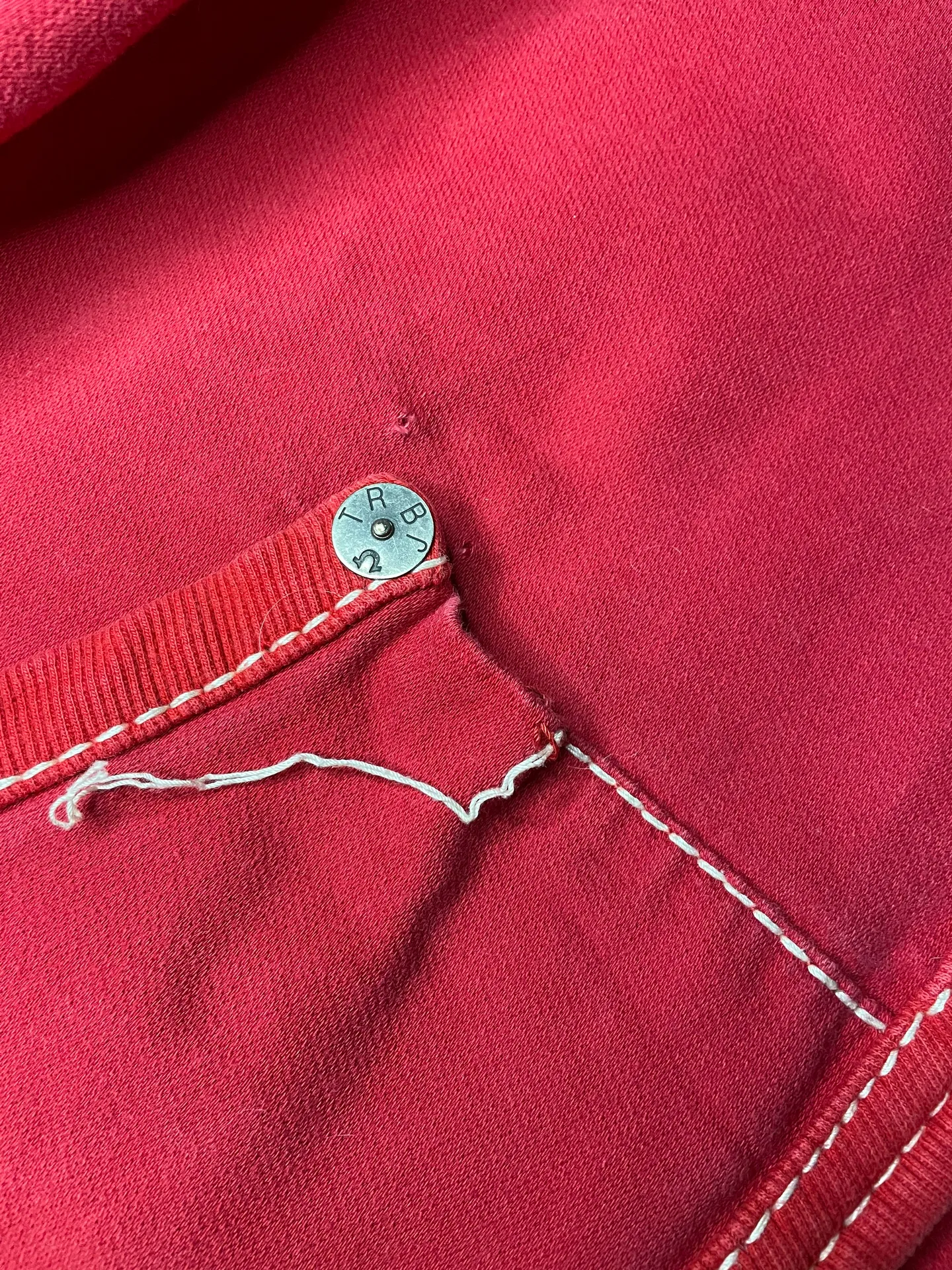 True Religion Red Hoodie - Image 4