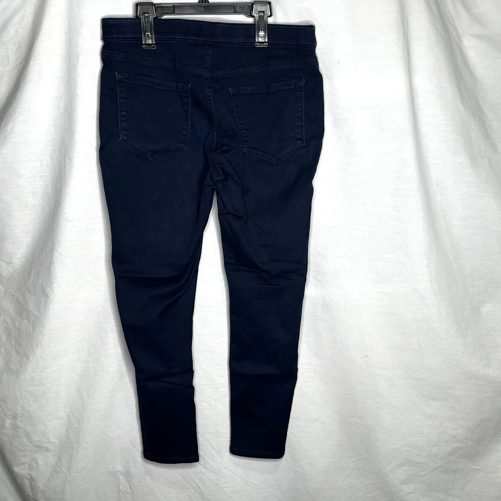 Apt. 9  Women's Petite Pull On Navy Skinny Pants Jeans 12 - Image 2