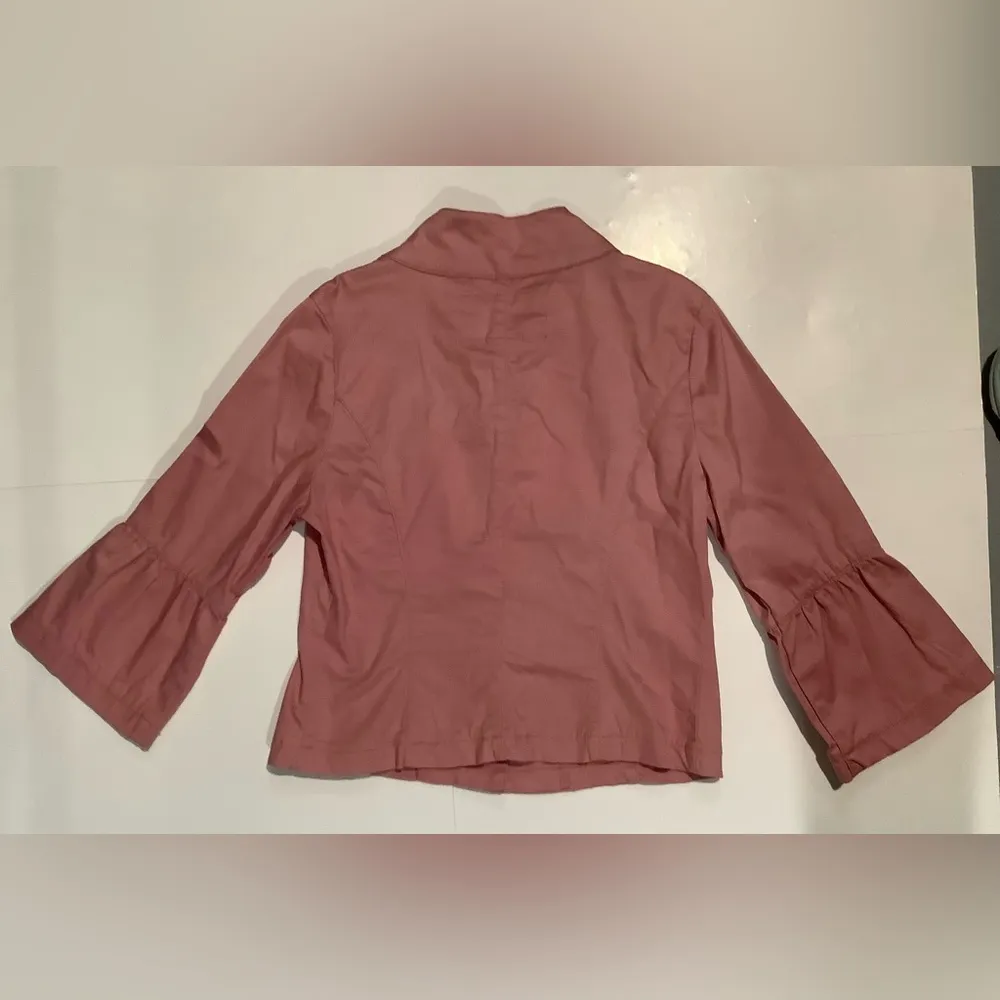 Live a Little Pink Button-Up Blazer - Image 9