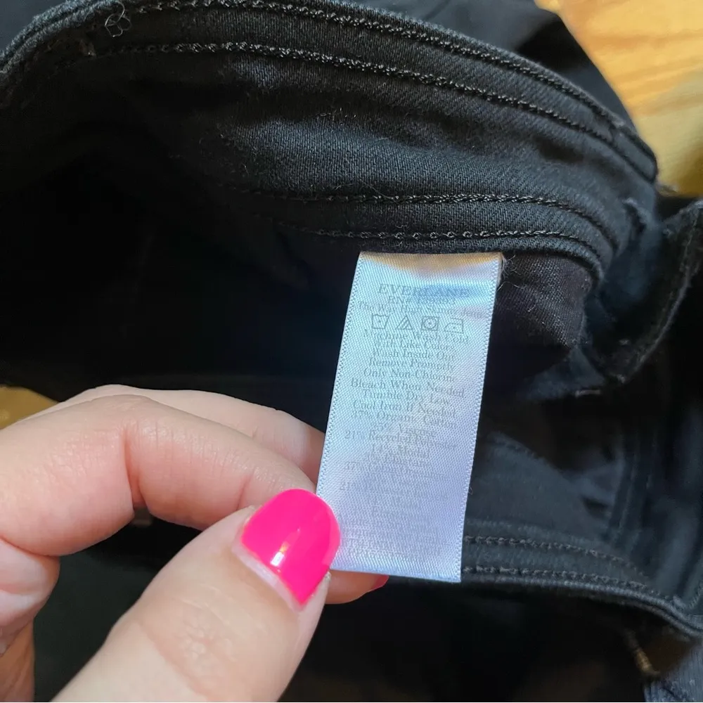 Everlane the way high skinny jean in black size 25 - Image 5
