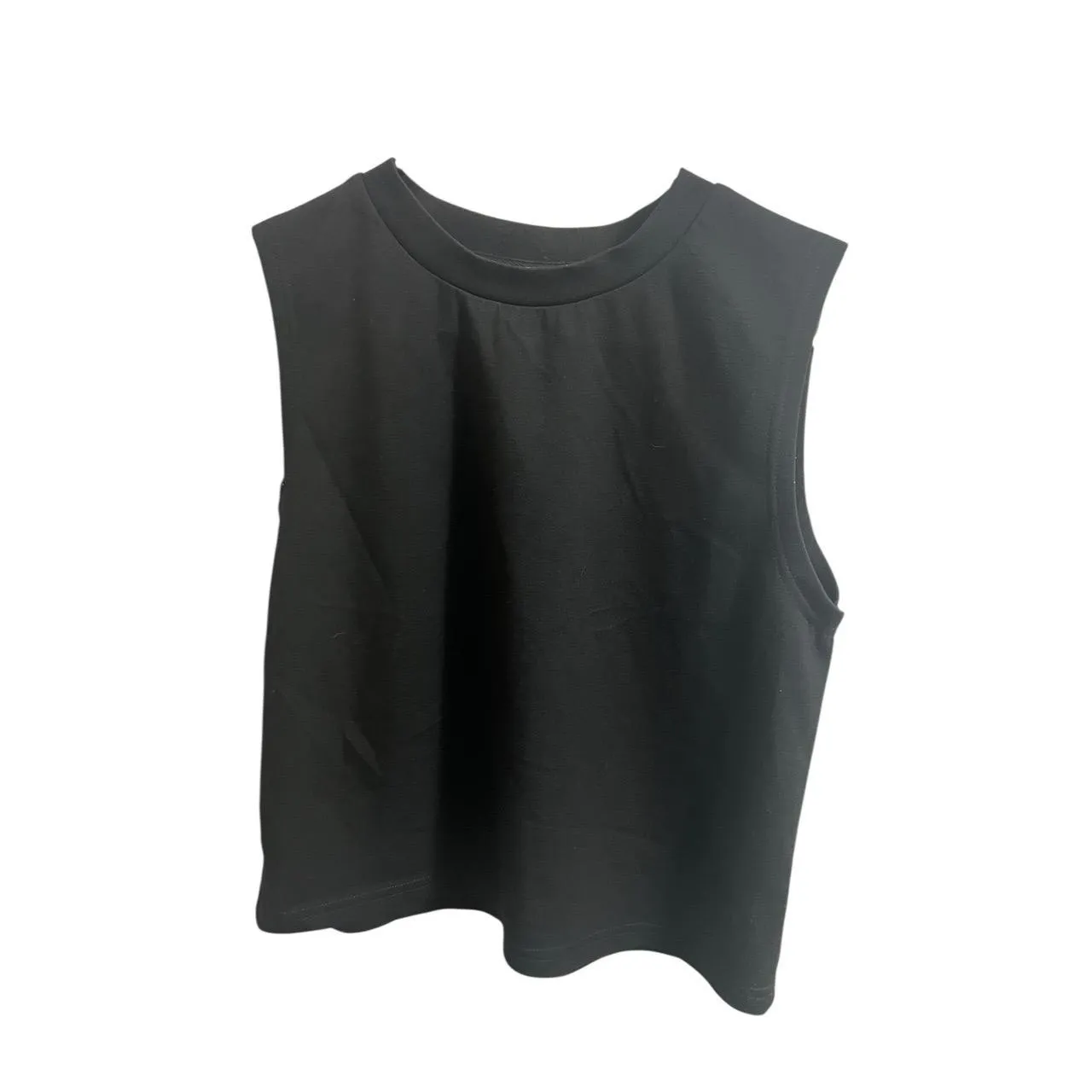 P. Cill Sleeveless Top Skirt Set Womens XS Black Maxi Slit Co - Image 4