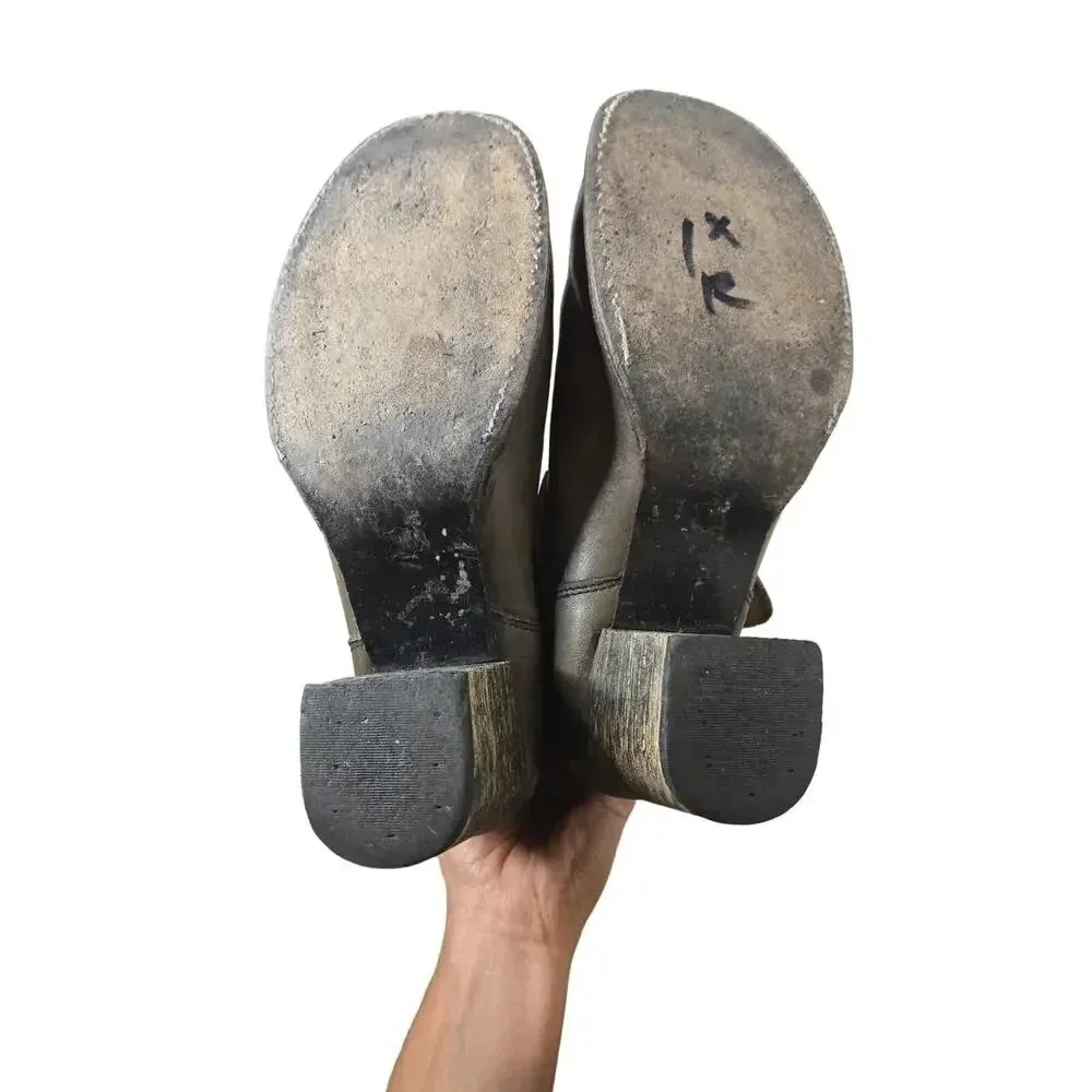 Bed Stu Tan Moto Boots Size 8 - Image 6