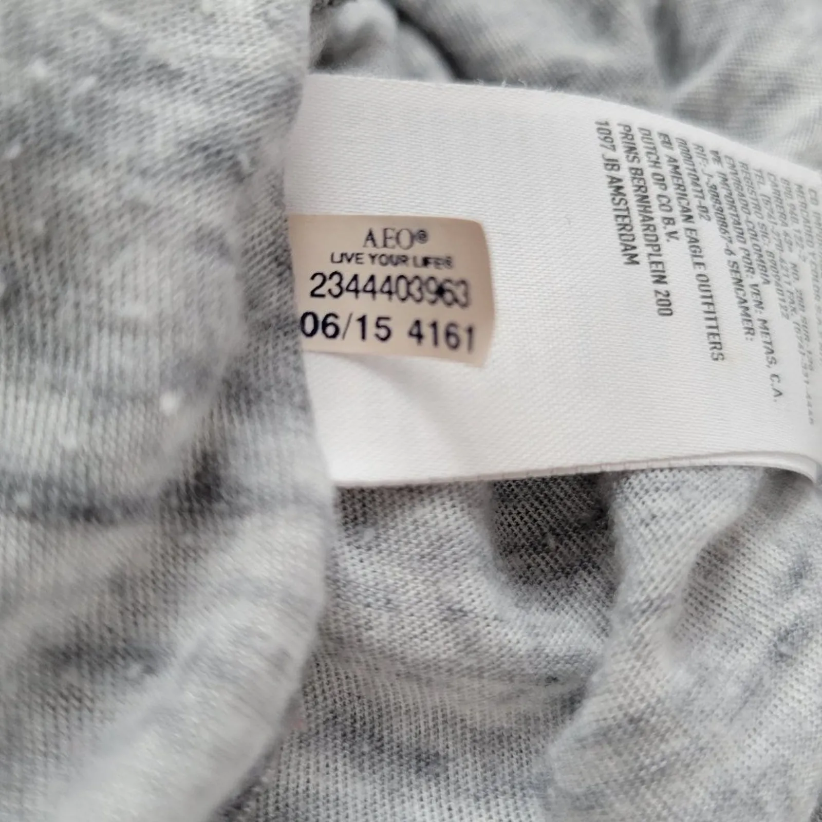 American Eagle Outfitters‎ Women Gray Black Favorite T Shirt Size S - Image 11