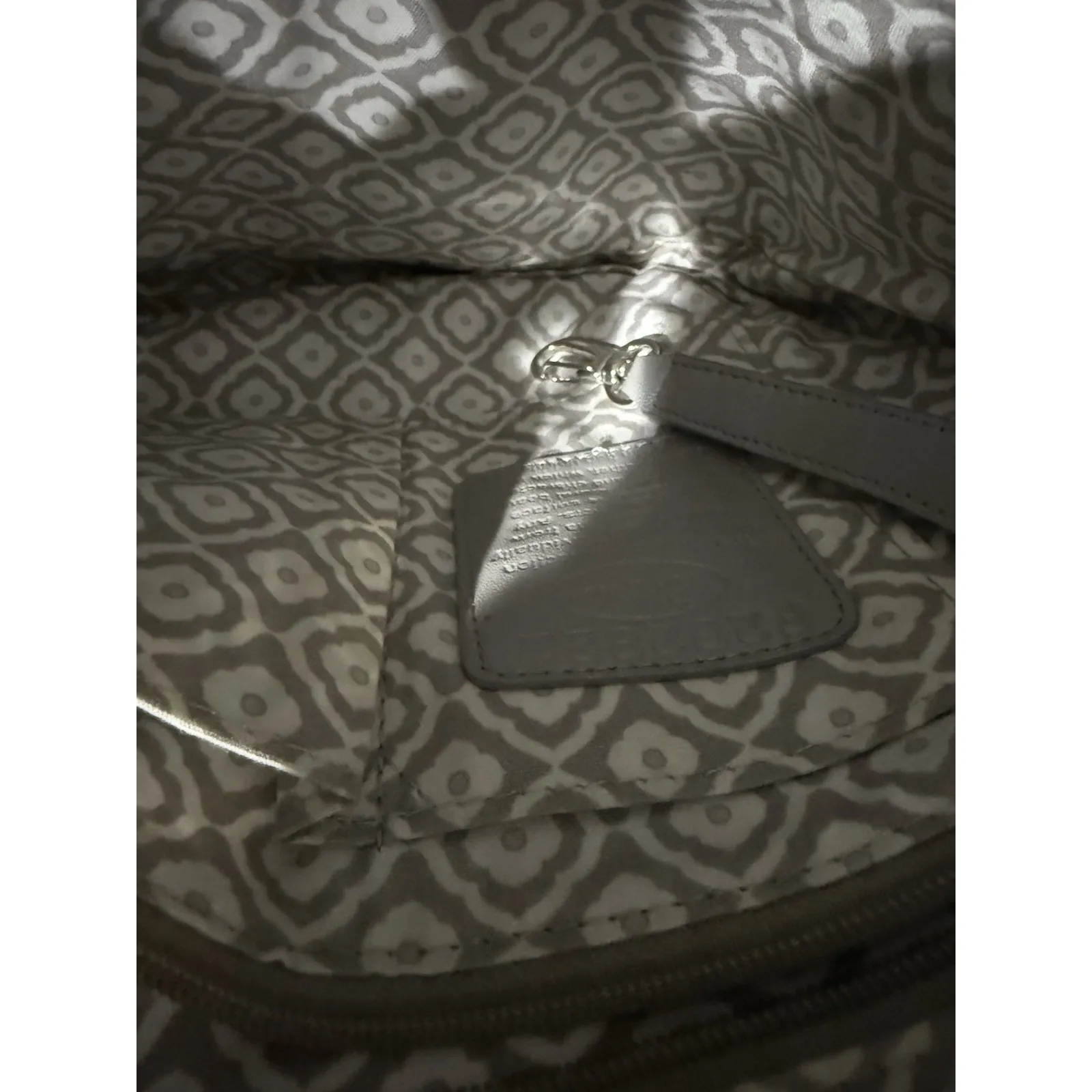 BRIGHTON BABY‎ BARBADOS BLUE PEBBLED LEATHER ZIPTOP CROSSBODY SHOULDERBAG W - Image 7