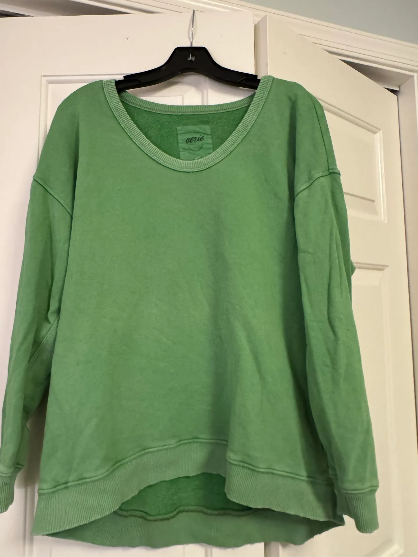 Green Crewneck Pullover - Image 2