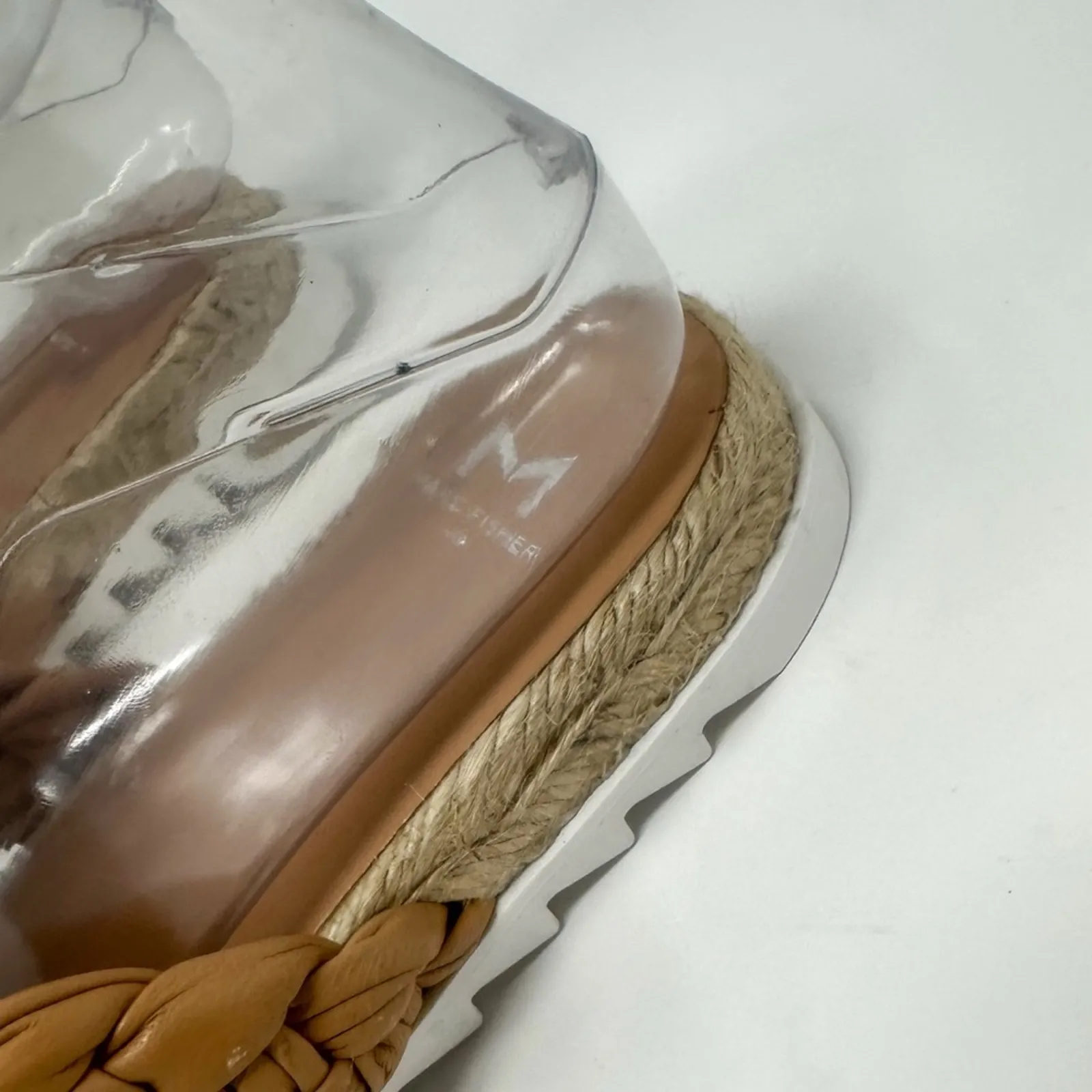 NEW Marc Fisher Women's Jaimee Flat Espadrilles Slip-On Leather Sandals Size 6 - Image 6