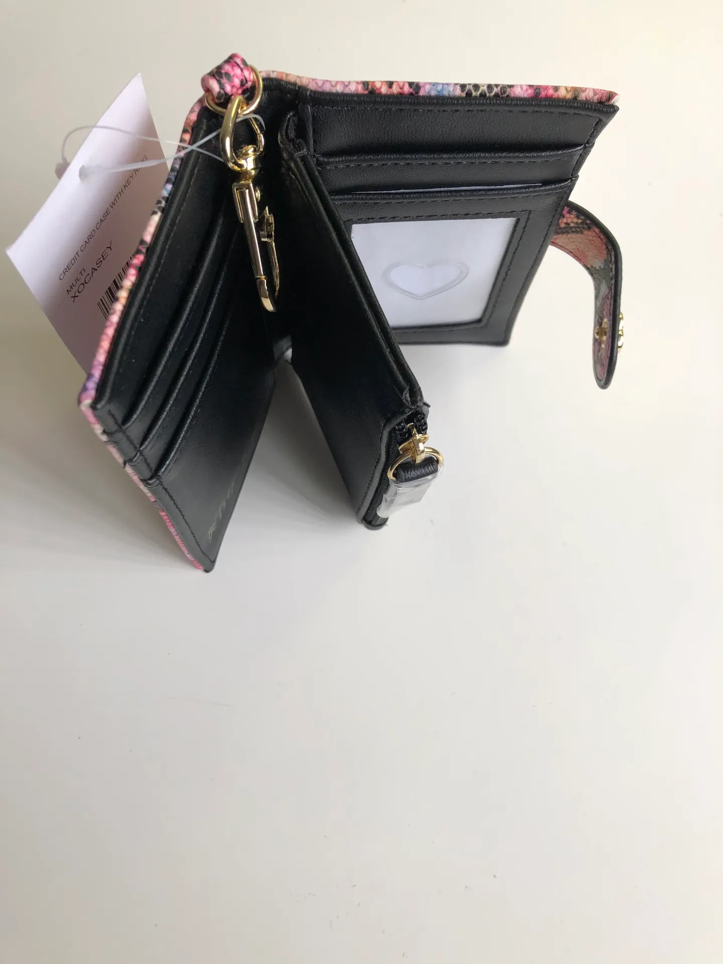 🆕Python snake Print Bifold Wallet With Keyclip - Image 7