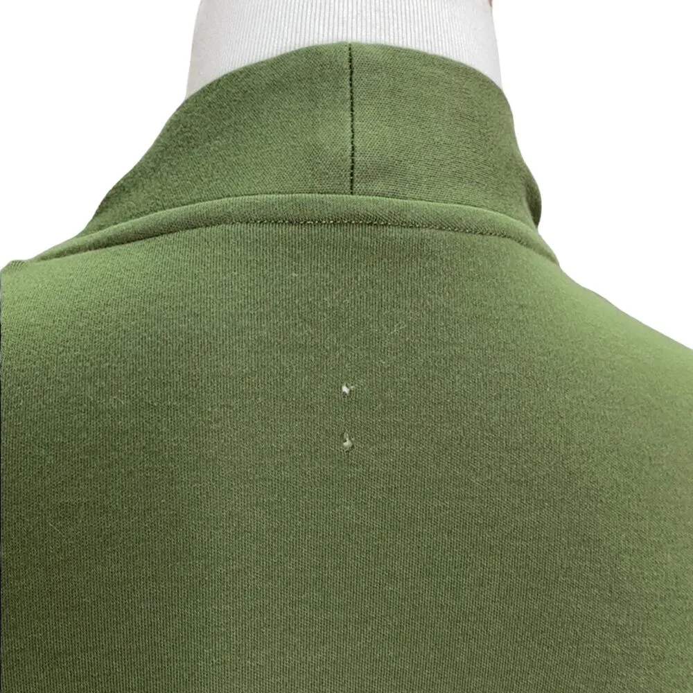 Isaac Mizrahi Live Essentials Olive Green Cardigan - Image 5