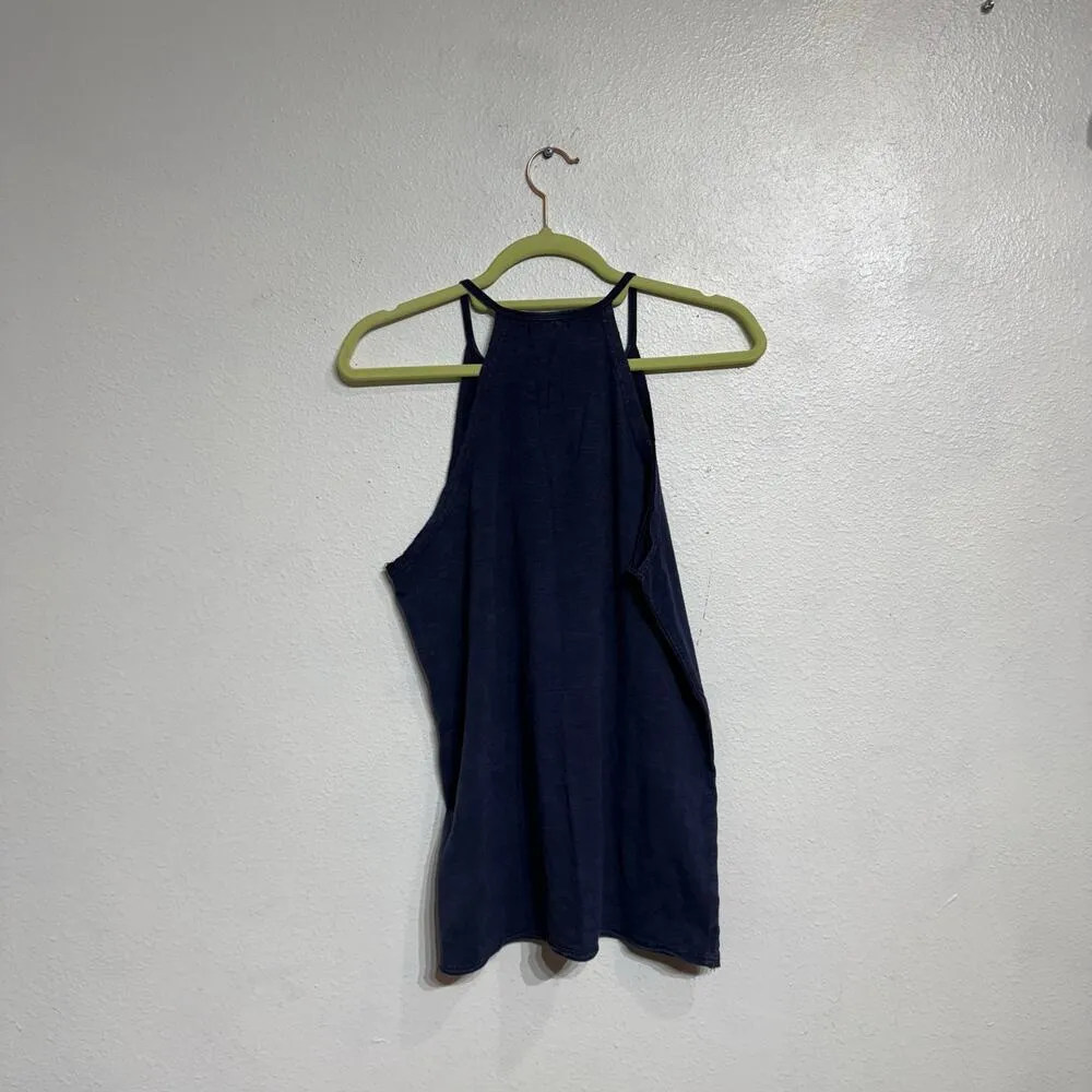 Gilded Intent Navy Tank Top Sz M - Image 8
