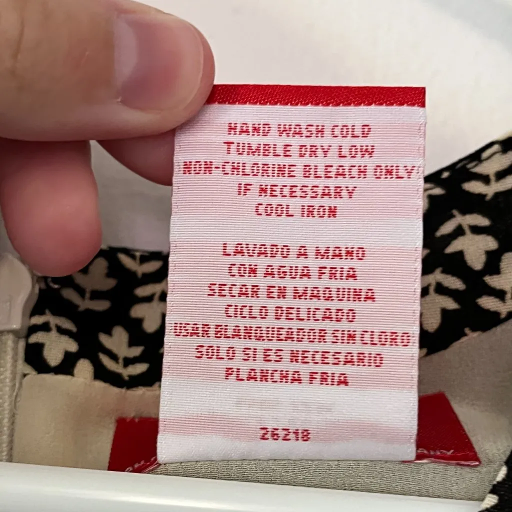 Oscar by Oscar de la Renta vintage floral patchwork blouse size 8 petite White - Image 7