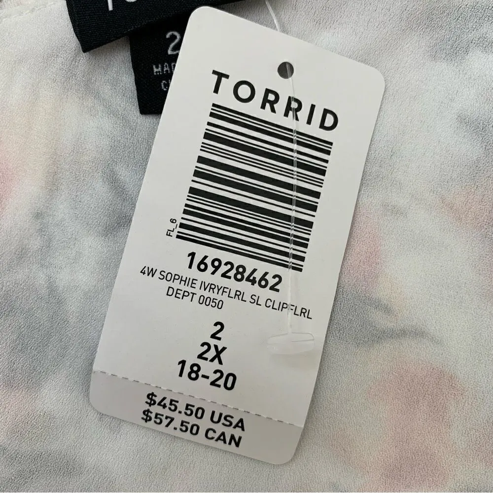 NWT Torrid Sophie Chiffon Swing Cami Top - Image 12