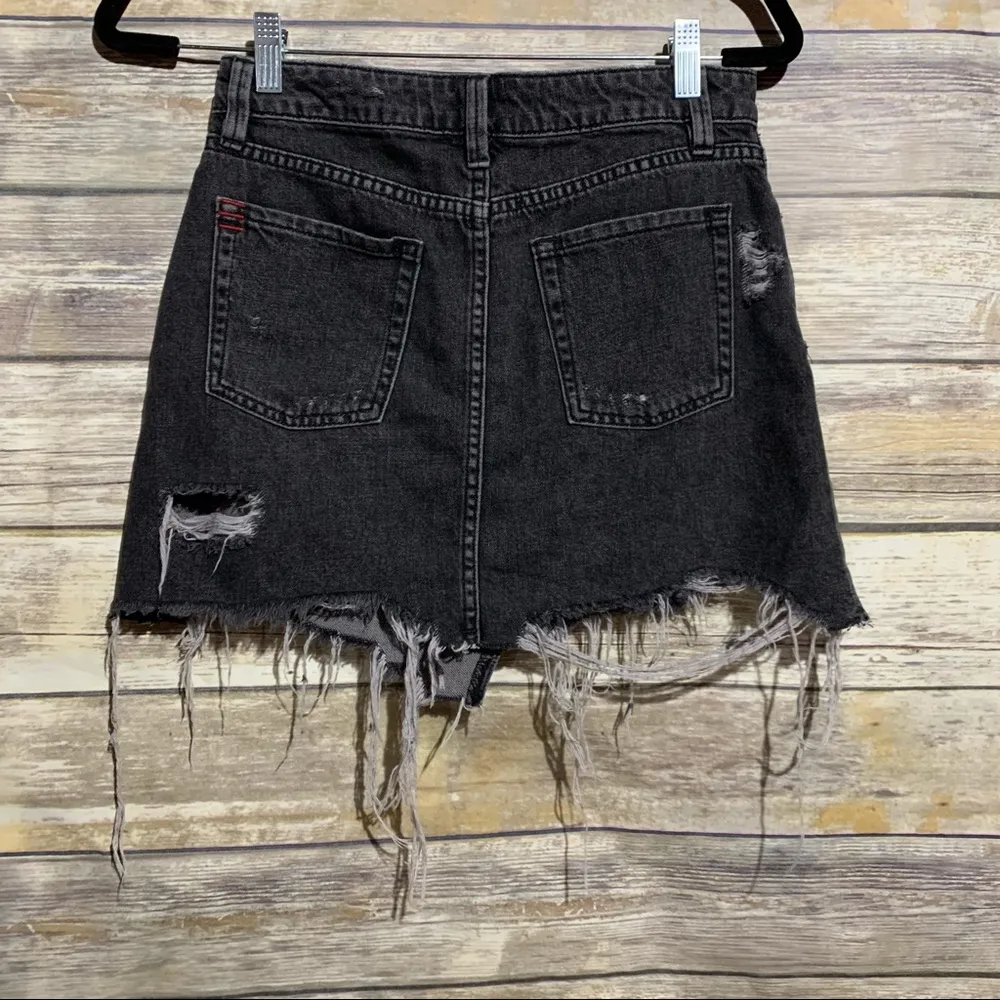 Urban Outfitters‎  Deconstructed Denim Skirt - Image 3