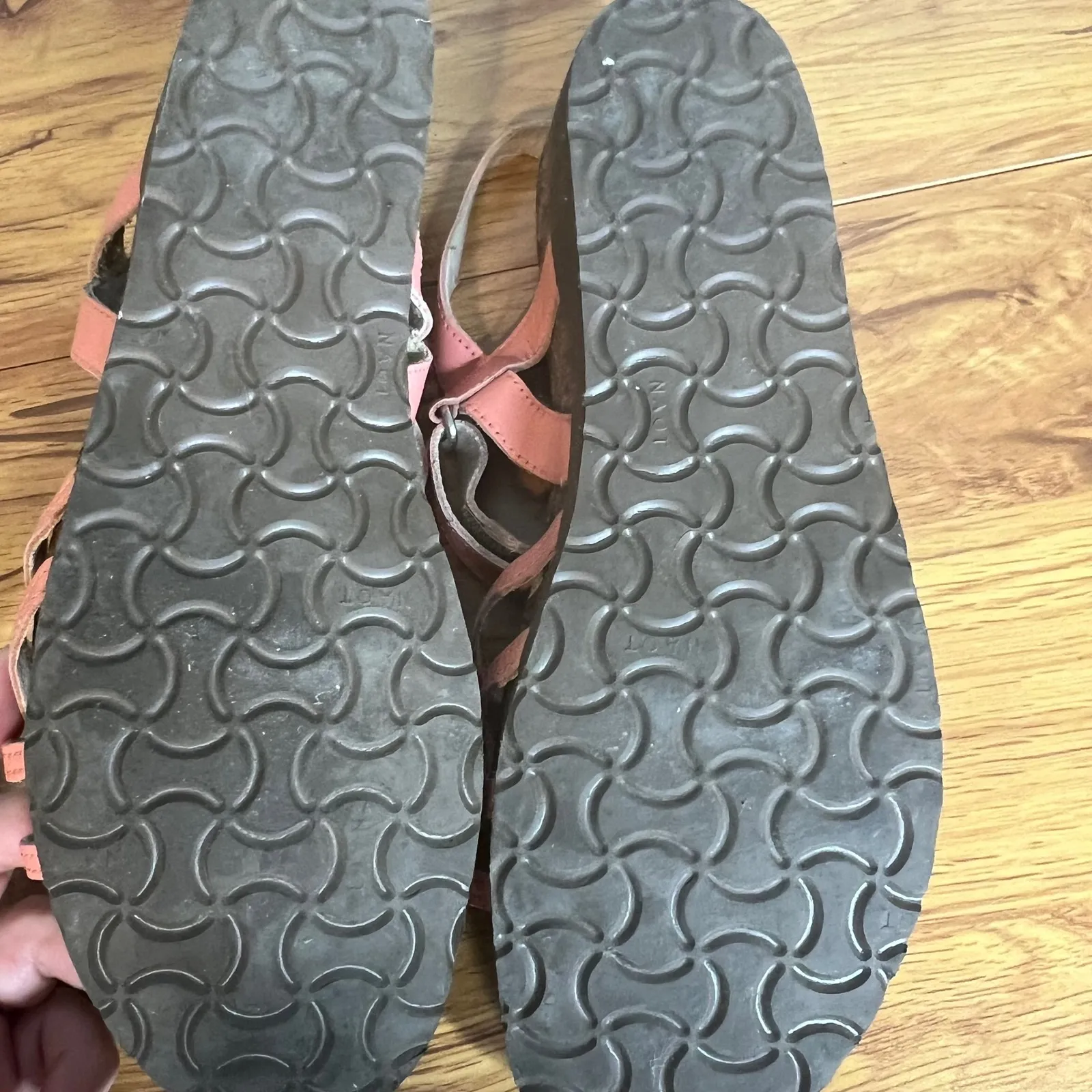 NAOT‎ Leather Strappy Adjustable Sandals Size 11 - Image 10