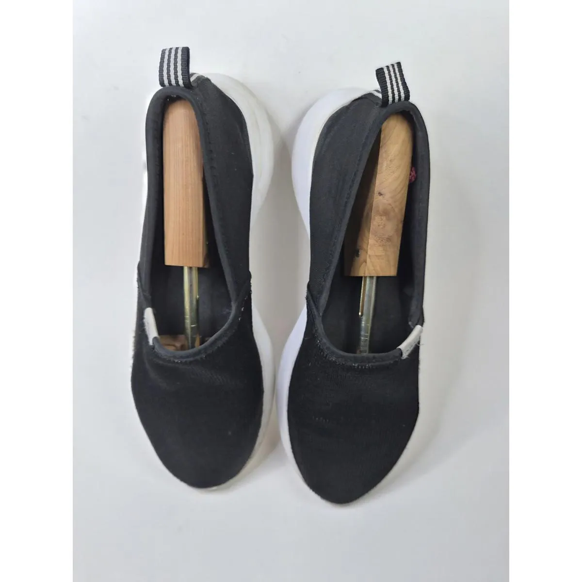 ADIDAS Women's Cloudfoam Lite Racer Slip-On Size 9 Black ~ Amputee/Single Shoe - Image 6