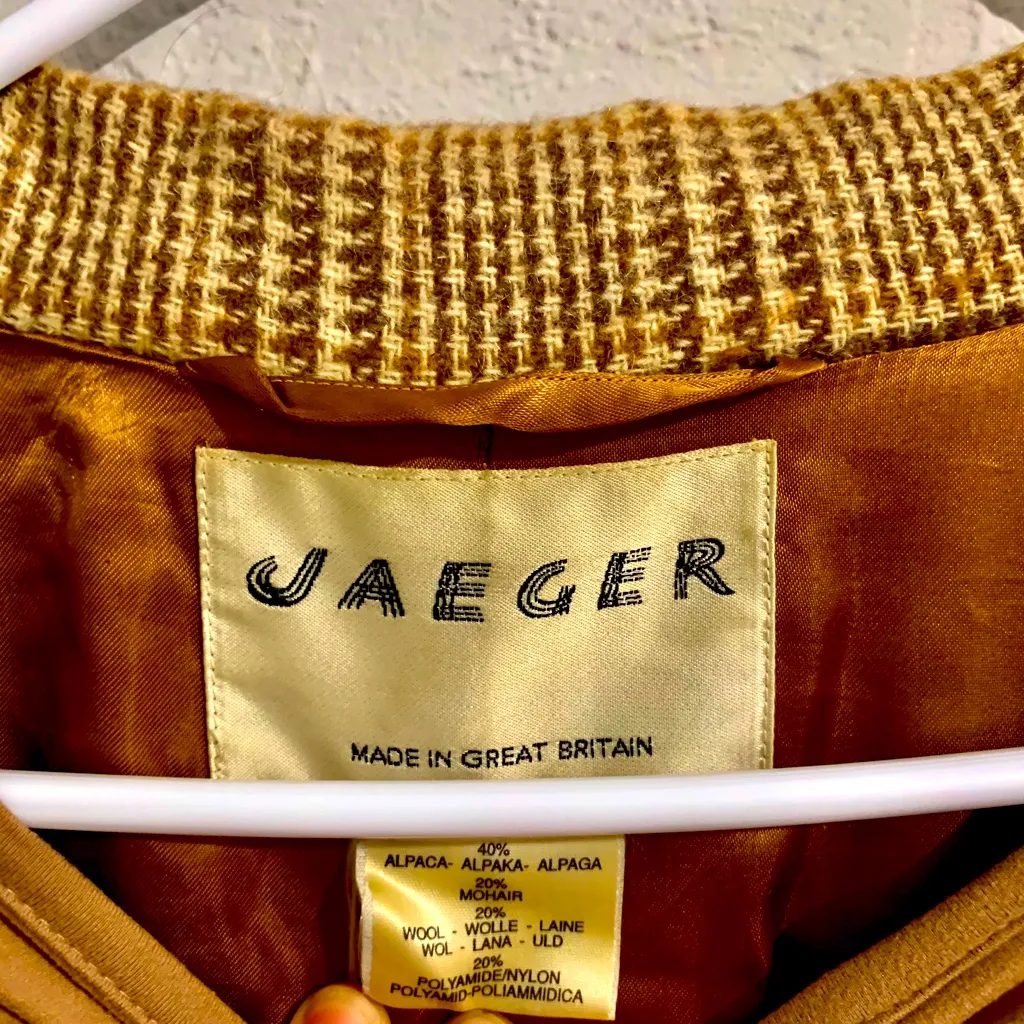 Vintage Wool Coat Size 4 - Image 2