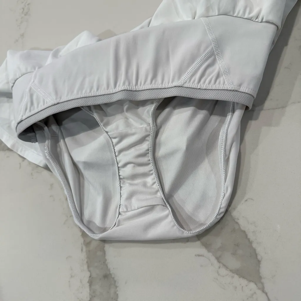 Free People Movement Ruffle Athletic Skort/Shorts Women’s XS White Lined Workout - Image 8