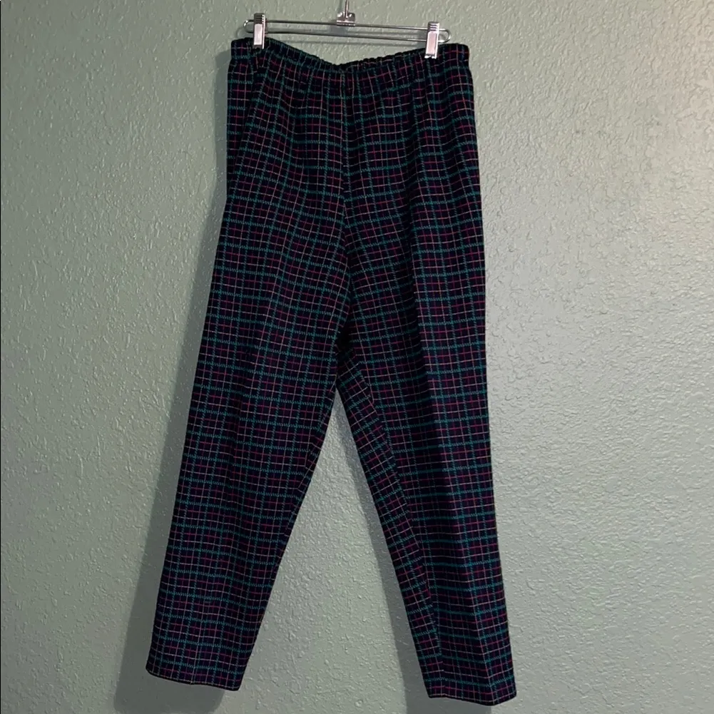Vintage Plaid Pants - Image 3