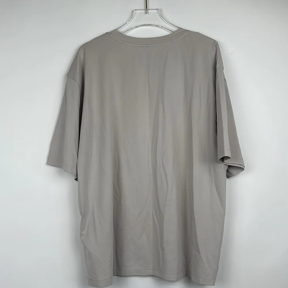 Abercrombie & Fitch Easy Crew Neck Short Sleeve Tee Modal in Taupe Medium - Image 5