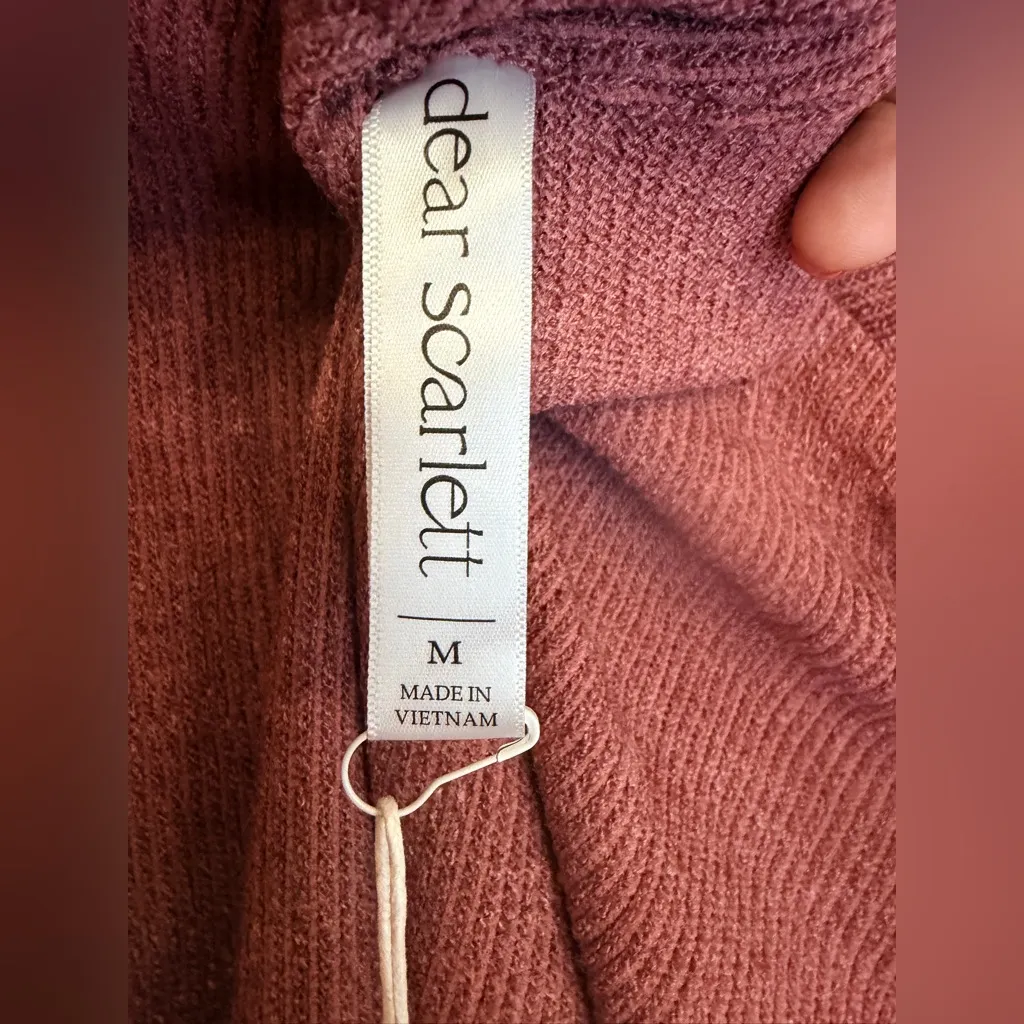 Dear Scarlett Boundless Travel Set Size M Mauve/Rose Color NWT Wrap Style Design Pink Size M - Image 6