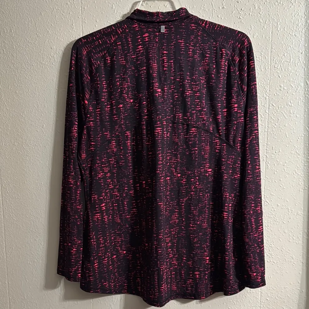 Champion Duo Dry Womens Medium 1/4 Zip Long Sleeve Pullover Black Size XXL - Image 10