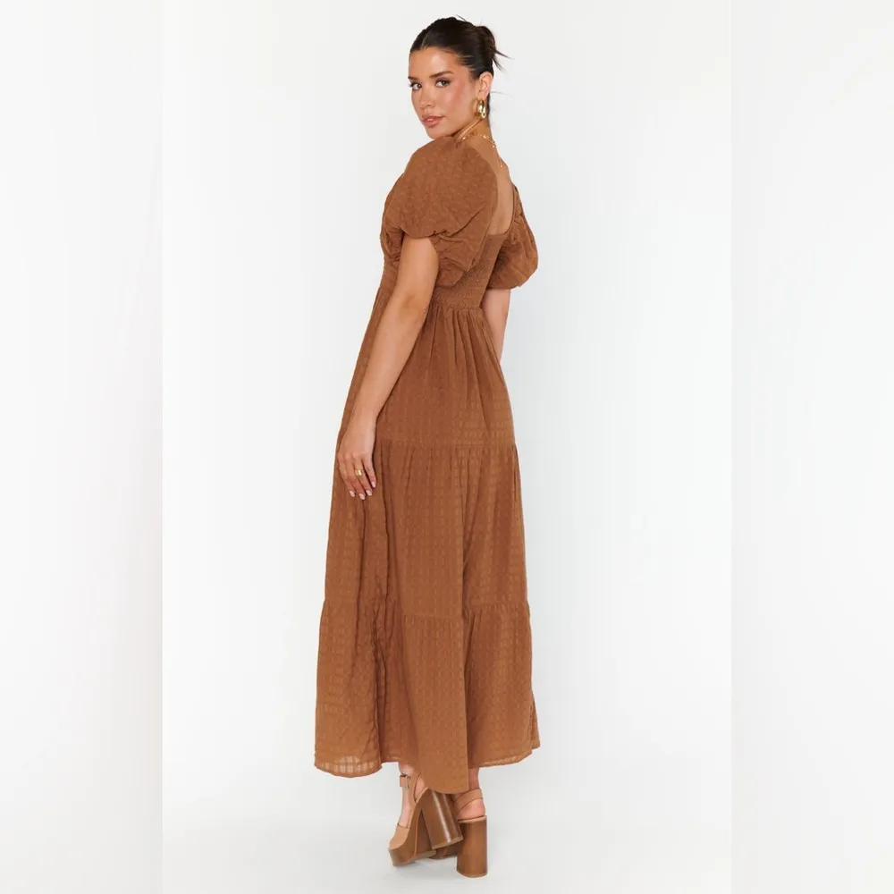 SHOW ME YOUR MUMU Joanna Maxi Dress In Brown - Image 7