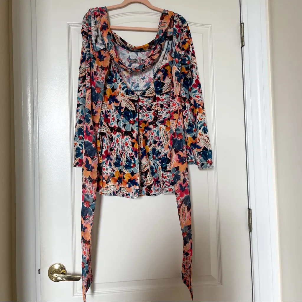 For Love & Lemons‎ Blake Mini Floral Dress - Image 4