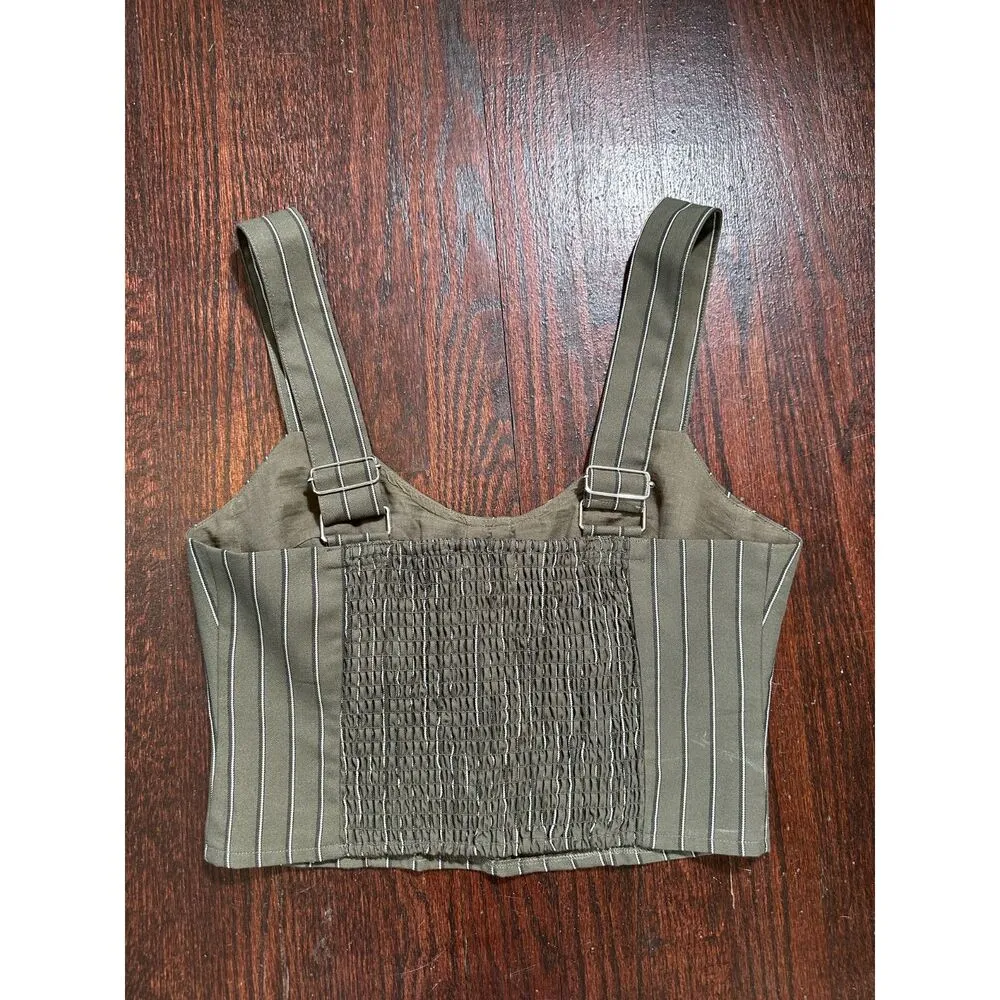 GB Green Corset Top Size Small - Image 6